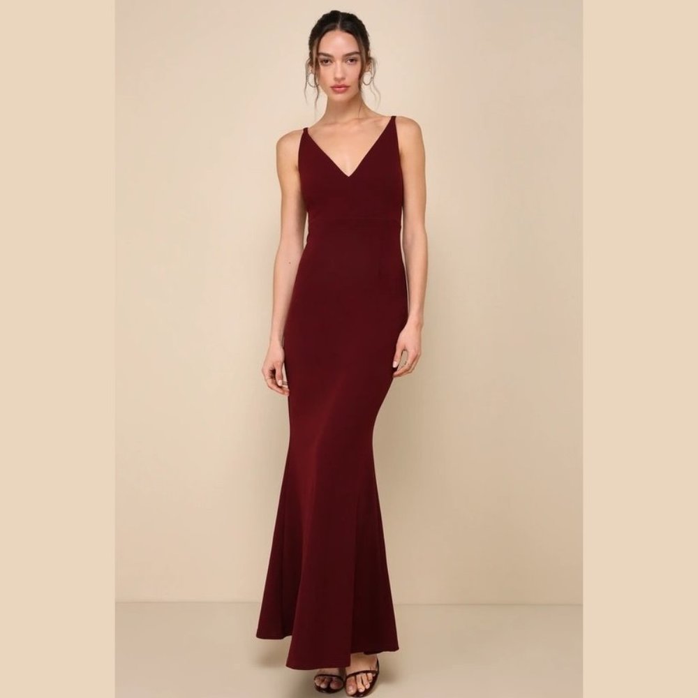 Melora Plum Purple Sleeveless Maxi Dress